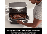 Freidora de aire - Ninja FlexDrawer 7 en 1 AF500EU, 2470 W, 7 Programas, Capacidad 10.4l, De 40°C a 240°C, Negro