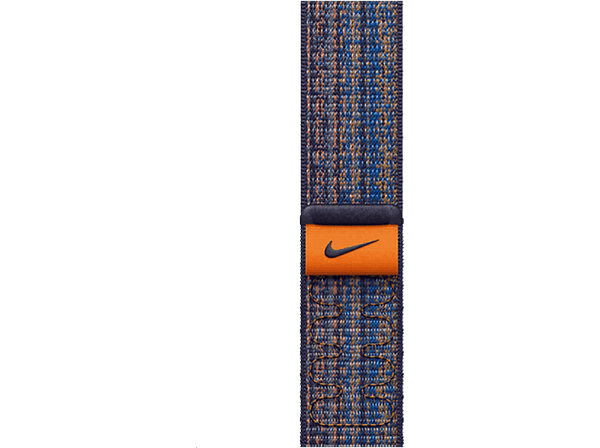 Apple Correa Loop Nike Sport Game Royal/naranja, 45 mm