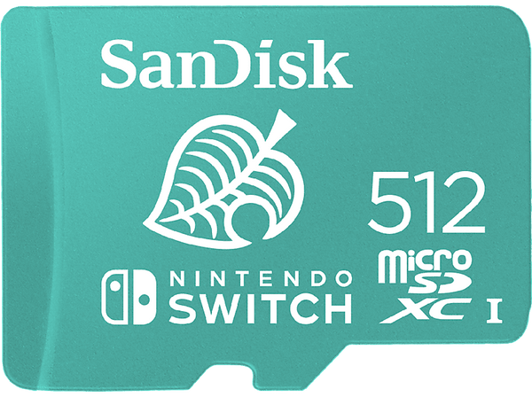 Tarjeta micro SDXC - SanDisk Licencia Nintendo® 121618