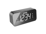 Radio despertador - Vieta VH-AL300BK, 6W, FM, Altavoz Incorporado, Pantalla LED, Cable/Pilas, Negro