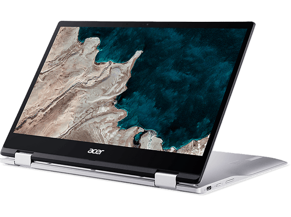 Convertible 2 en 1 - Acer Chromebook Spin 513 CP513-1H-S3TG, 13.3" Full HD, Qualcomm® Snapdragon™ 7c Gen 2, 8GB RAM, 64GB eMMC, Google ChromeOS