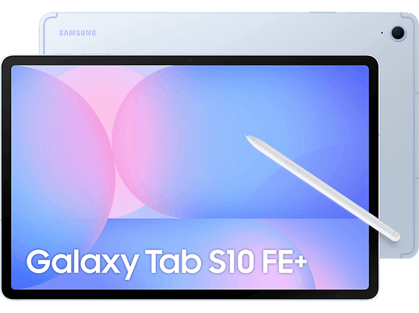 Tablet - Samsung Galaxy Tab S10 FE+, 13,1" WQXGA, 12 GB RAM, 256 GB, Azul, Sin Adaptador De Corriente, Con S Pen