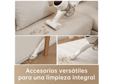 Aspirador escoba - Dreame R10, 350W, 60 min Autonomía, Potencia de Succión de 120 AW, Luces LED, Blanco