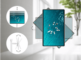 Pantalla - Thomson 27FE7M45/GO PLUS PRO Full-HD, Táctil, WiFi6, Control por Voz, 4h Autonomía, Cámara, Blanco