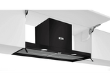 Campana grupo filtrante - Balay 3BD896MN, 3 velocidades, 620 m³/h, 90 cm, Visera protectora, Control Mecánico, Cristal Negro