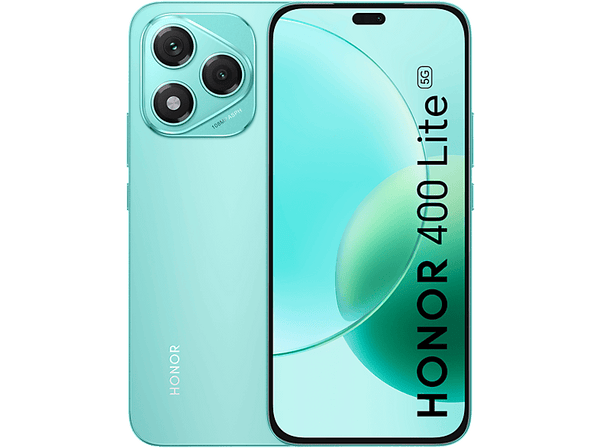 Móvil - Honor 400 Lite, Marrs Green, 256 GB, 8 GB RAM, 6.7" OLED, MediaTek Dimensity 7025-Ultra, 5230 mAh, Botón lateral IA