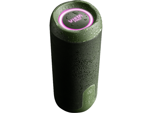 Altavoz inalámbrico - Vieta Upper 4, 45 W, Bluetooth, 13h Autonomía, IPX7, LED RGB, Conexión dual, Verde