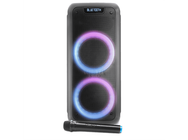 Altavoz de gran potencia - Vieta VAQ-HW265BK, 150 W, 3600 mAh, Con micrófono, Bluetooth, Negro