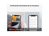 Cerradura electrónica - Ezviz DL01 Pro+DL01CP+A3 Kit, Aluminio, 4 pilas alcalinas AA, Ezviz, Gris