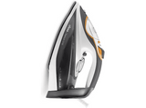 Plancha de vapor - Ufesa Titanium 3100, Golpe de vapor 240 g/min, 320 ml, Sistema antical 3 en 1, 3100W, Naranja, Blanco y Gris