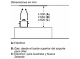 Campana grupo filtrante - Balay 3BF377EX, 4 potencias, 800 m³/h, 70 cm, Acero inoxidable