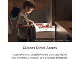 Frigoríficos combi - Haier  3D 70 Series 7 HTW7720DNGW, No Frost, 200.6 cm, Ancho especial 70 cm, 483 l, Cajones Direct Access, Wi-Fi, Blanco