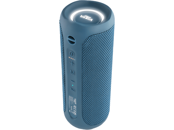 Altavoz inalámbrico - Vieta Pro Dance, 25 W, Bluetooth, 12 h, True Wireless, IPX 7, Azul