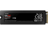 Disco duro SSD interno 2 TB - Samsung 990 PRO M.2,  MZ-V9P2T0CW, PCI Express 4.0, 7450 MB/s, 6900 MB/s, Negro