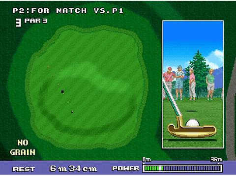 Cartucho juego retro Neo Geo: Big Tournament Golf