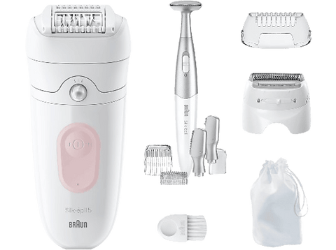 Depiladora - Braun Silk-épil 5-230, Tecnología Micro-Grip con 28 pinzas, Wet&Dry