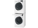 Accesorio lavadora - LG DSTWH, Kit Unión de Lavadora + Secadora, Gris