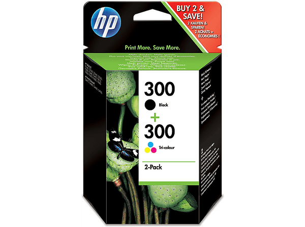 Cartucho de tinta - HP 300 Pack 2 Combo 125349