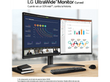 Monitor - LG UltraWide™ 34WR50QK, 34 WQHD, 100 Hz, 5 ms, VA Curvo, 2x HDMI, HDR10, Negro