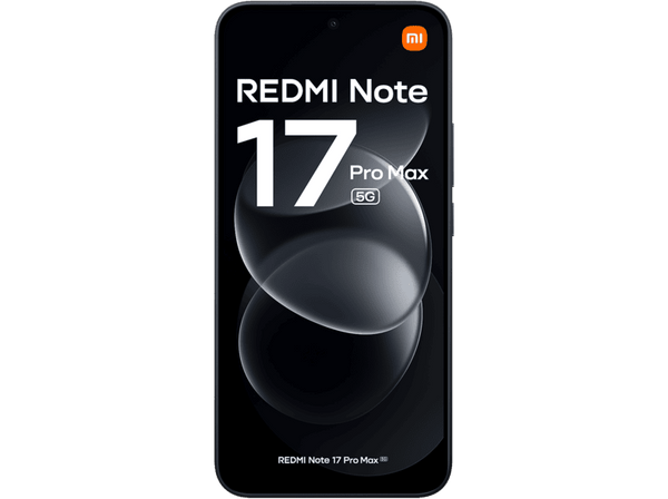 Xiaomi Redmi Note 17 Pro Max, Negro, 256GB, 8GB RAM, 6.83" AMOLED 1.5K, Snapdragon 6 Gen 5, 9210 mAh