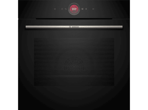 Horno - Bosch HBG7241B1, Serie 8, Convencional, Hidrolítica, 71 l, Pantalla táctil TFT, Anillo de control digital, 60 cm, Negro