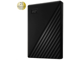 Disco duro externo 2 TB - Western Digital WD My Passport, Portátil, HDD, USB 3.2, Funciona con Chromebook, Negro