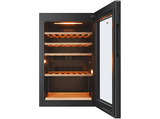 Vinoteca - Haier HWS49GA , Air Flow Natural  Sistem, Temperatura 5º - 20º, 49 botellas,  Iluminación LED 3D,  Wi-Fi , Negro