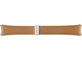 Correa - Samsung  ET-SHR94LDEGEU, Para Galaxy Watch6,  M/L, 20 mm, Con Hebilla en D, Cuero ecológico, Marrón claro