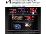 Monitor gaming - LG UltraGear™ 45GX950A-B, 45 5K2K, Dual Mode (165/330Hz), 0.03 ms, OLED, VA curvo 800R, 2x HDMI, HDR10, Morado grisáceo