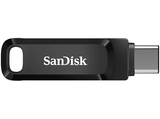 Pendrive para móvil 256 GB - SanDisk Ultra Dual Drive Go, 2 en 1, USB-C, USB-A, 3.1, OTG, 150 MB/s, Negro