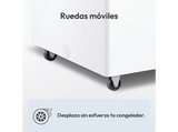 Congelador horizontal - Candy CCHH 3012E, 300L, Altura 84 cm, Motor Inverter, Convertible a frigorífico, Blanco