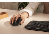 Ratón inalámbrico - Logitech M850 L, Bluetooth, Reposamanos, Multidispositivo, Botones personalizables, PC-Mac, 4000ppp, Clics silenciosos, Negro