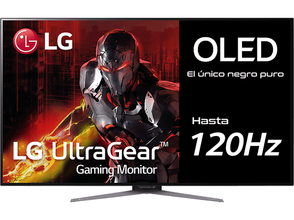 Monitor Gaming - LG 48GQ900-B, 48.2 ", UHD 4K, 0.1 ms, 50/60 Hz, USB, HDMI x3, DisplayPort x1, Negro
