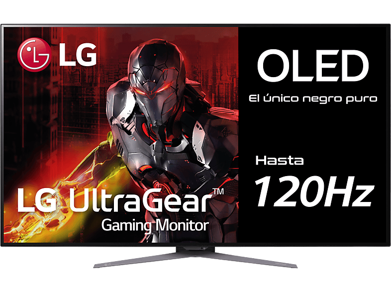 Monitor Gaming - LG 48GQ900-B, 48.2 , UHD 4K, 0.1 ms, 50/60 Hz, USB, HDMI x3, DisplayPort x1, Negro