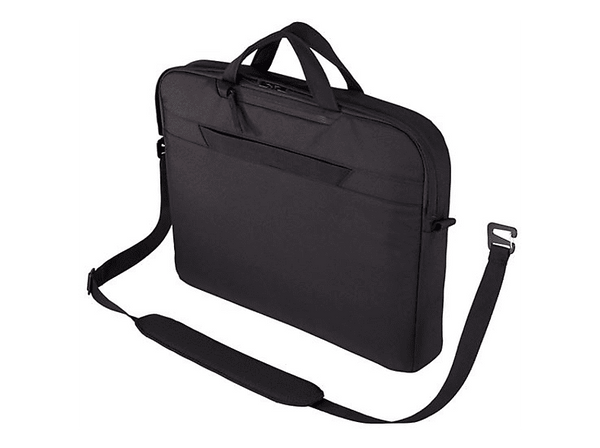 Maletín para portátil - Case-Logic Invigo, Para portatiles de hasta 15.6", Poliéster, Negro