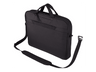 Maletín para portátil - Case-Logic Invigo, Para portatiles de hasta 15.6", Poliéster, Negro