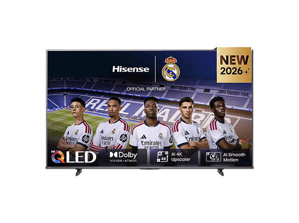 TV QLED 85" - Hisense 85E7S, QLED 4K, Escalador 4K IA, Modo Juego Plus, Dolby Visión IQ, Negro