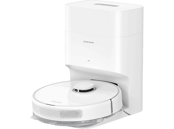 Robot aspirador - Dreame D10 Plus Gen 2, 6000 Pa, 400 ml Depósito de polvo, 150 min Autonomía, Friega , 5200mAh, Blanco