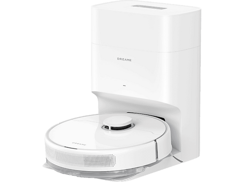 Robot aspirador - Dreame D10 Plus Gen 2, 6000 Pa, 400 ml Depósito de polvo, 150 min Autonomía, Friega , 5200mAh, Blanco