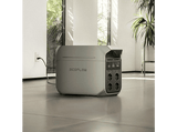 Estación de energía - EcoFlow Delta 3 Plus, 1024 Wh, USB-A, USB-C, DC5521, IP65, Plata