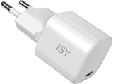 Cargador - Isy IWC 4020-1, Universal, USB-C, Carga rápida, Blanco