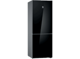 Frigorífico combi - Balay 3KFD565NI Cristal, No Frost, 186 cm, 326 l, Cajón ExtraFresh, Super congelación, Negro