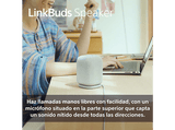 Altavoz inalámbrico - Sony LinkBuds Speaker SRS-LS1H, Bluetooth, Portátil, 25 horas de batería, Resistente al agua,  IPX4, Exteriores, Viajes, Gris