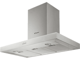 Campana - Candy Timeless CMB955X, De pared, 4 velocidades, 620 m³/h, 50cm, Inox