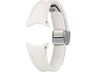 Correa - Samsung  ET-SHR93SUEGEU, Para Galaxy Watch6,  S/M, 20 mm, Con Hebilla en D, Cuero ecológico, Crema