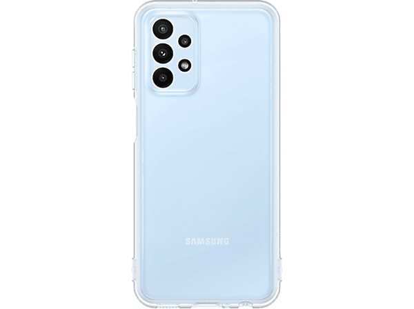 Funda - Samsung, para Galaxy A23, Soft Clear Cover, TPU, Resistente a rayones y golpes, 6.6", Transparente