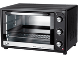 Mini horno - Jata HN936, Convección, 1500W, 36 L, Grill, Para pollo asado, Temperatura regulable, Negro