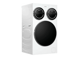 Lavadora carga frontal - Candy Multiwash MQD 410CBL9-37, 10+1+1 kg, 1400 rpm, 20 programas, Triple Tambor, Motor Direct Motion, Wi-Fi, Blanco