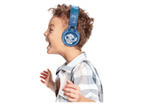 Auriculares infantiles - Lexibook Stitch, Circumaurales, Cable o Bluetooth, Micrófono, Azul
