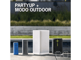 Altavoz inalámbrico - Ultimate Ears EPICBOOM, Bluetooth, 94 dBC, 17 horas, USB-C, EQ adaptativo, Sonido 360º, Clasificación IP67, Blanco